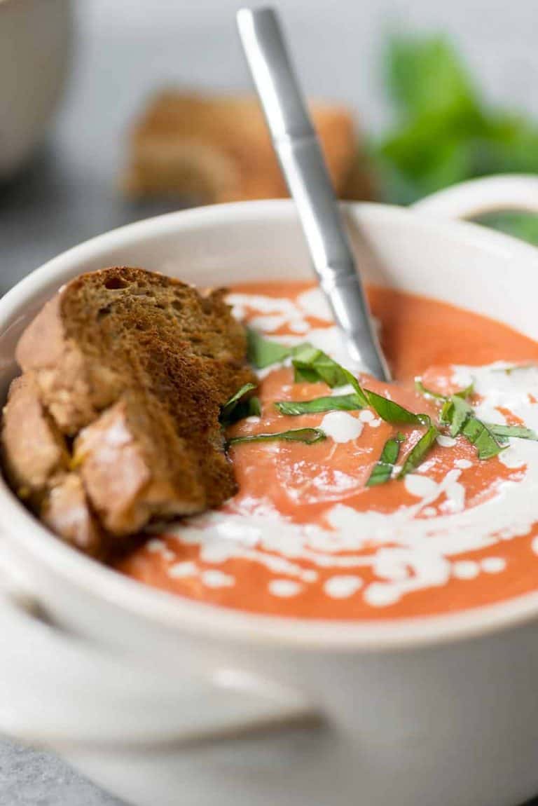 Vegan Slow Cooker Tomato Soup Delish Knowledge