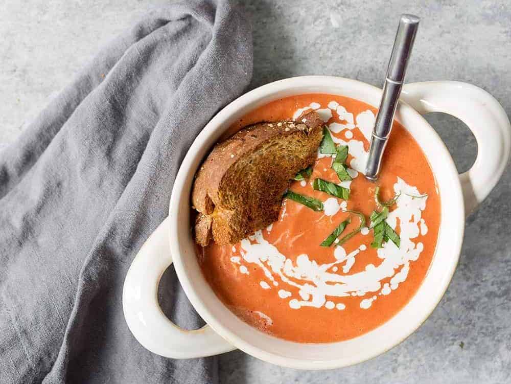 Vegan Slow Cooker Tomato Soup Delish Knowledge