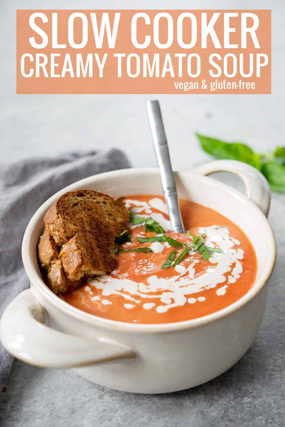 Vegan Slow Cooker Tomato Soup Delish Knowledge