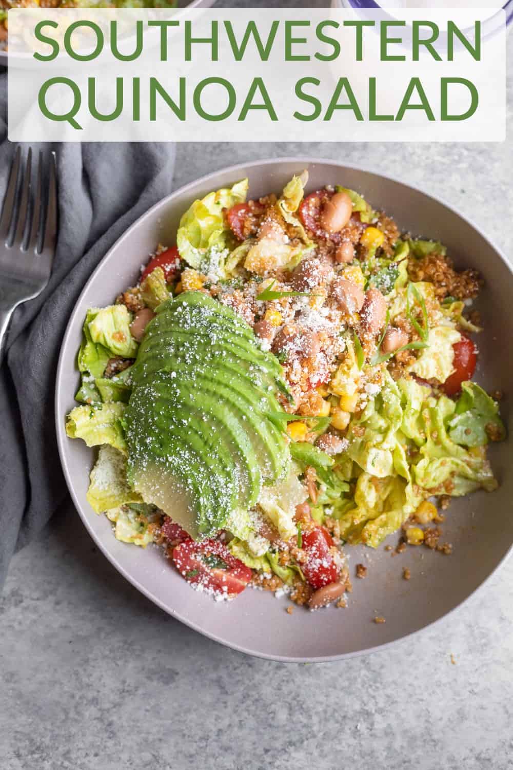 Southwestern Quinoa Salad Delish Knowledge