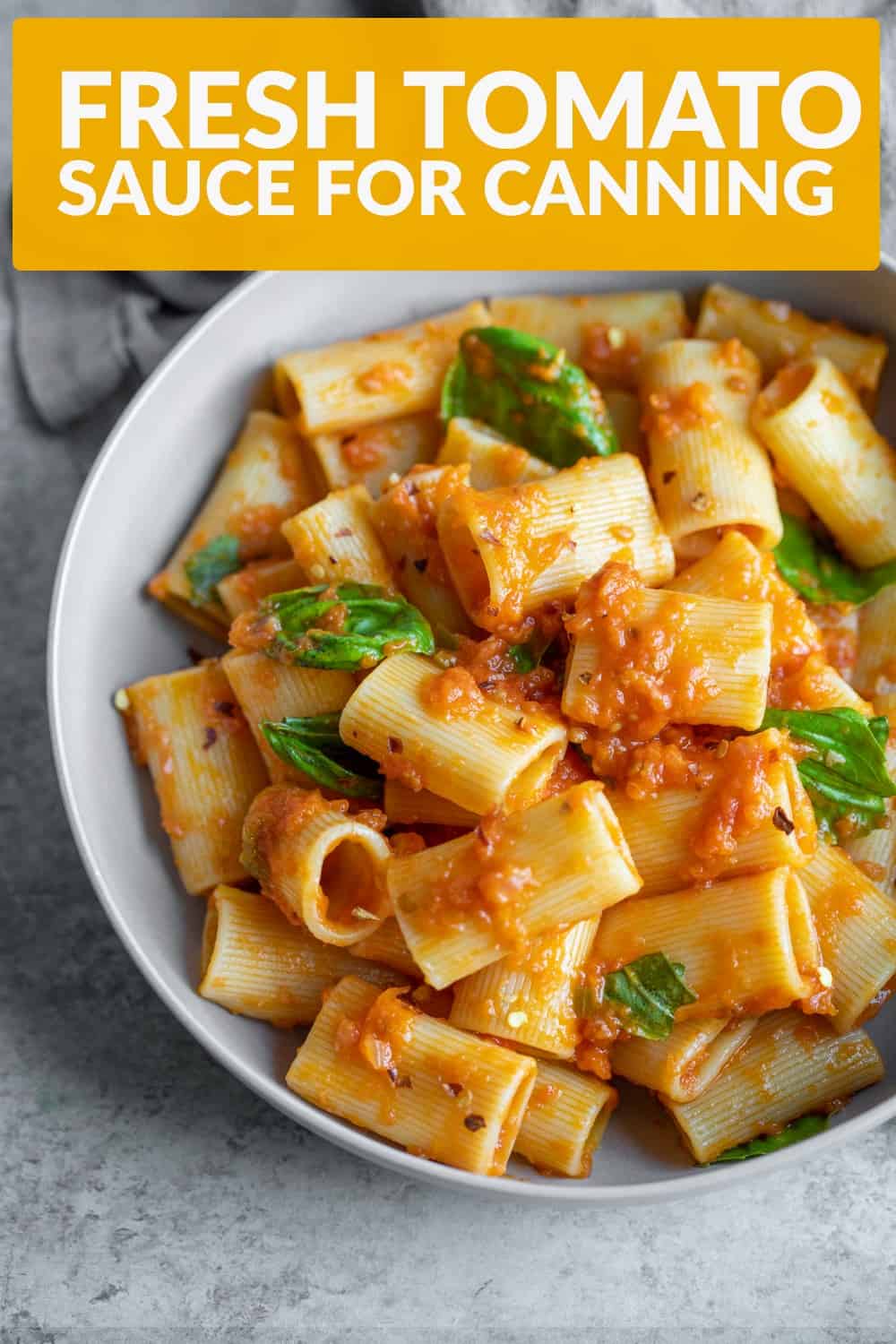 Homemade Tomato Sauce for Canning (Spaghetti Sauce) Delish Knowledge