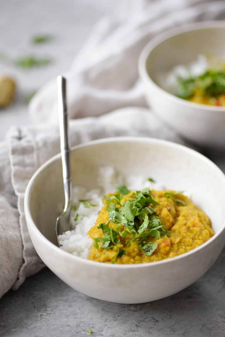 Spicy Red Lentils and Rice Recipe Delish Knowledge