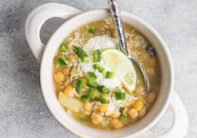 Salsa Verde Mexican Soup