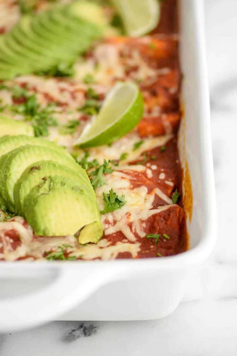 Vegetarian Spinach and Lentil Enchiladas Delish Knowledge