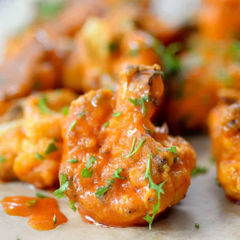 Sriracha Cauliflower Buffalo Wings Delish Knowledge