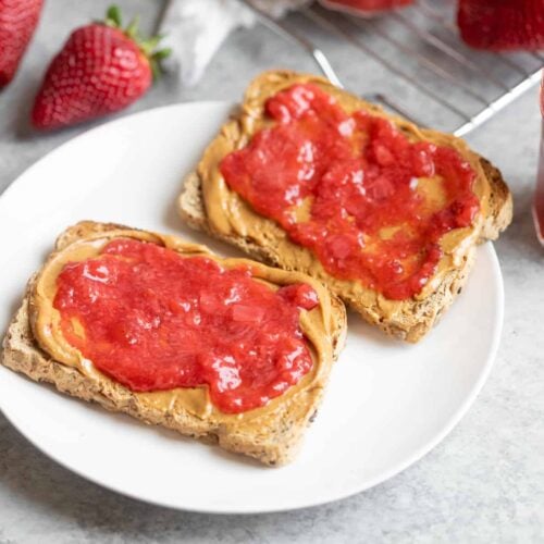 The Best Homemade Low Sugar Strawberry Jam 14 Strawberry Jam Low Sugar On Toast