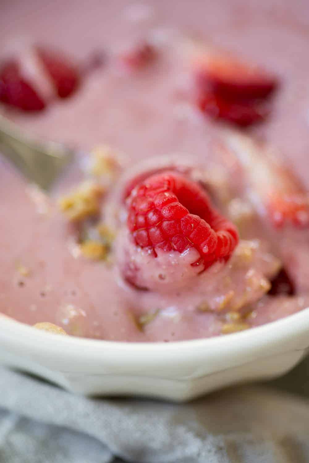 raspberry smoothie 