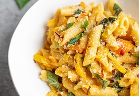 summer squash and sun gold pasta recipe