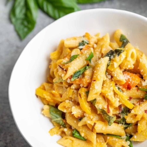Sun Gold Tomato Pasta with Summer Squash 9 Summer Squash And Sun Gold Pasta Recipe