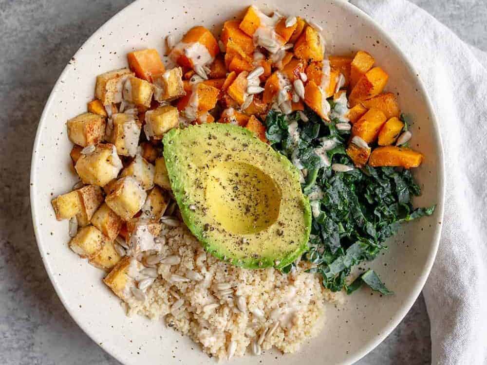 Sweet Potato Vegan Buddha Bowl
