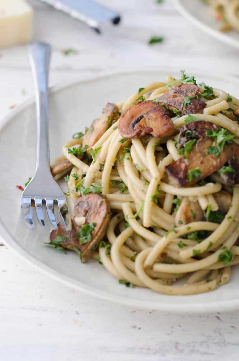 Creamy Mushroom Pasta Delish Knowledge