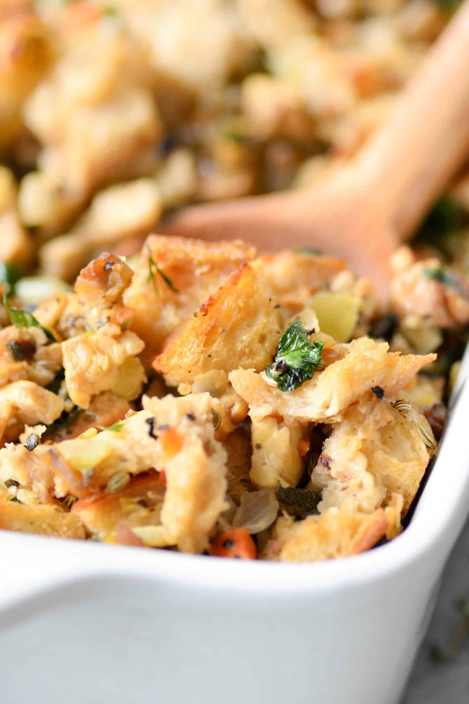 The BEST Vegan Stuffing! 