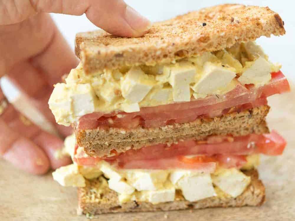 Vegan Egg Salad Sandwich