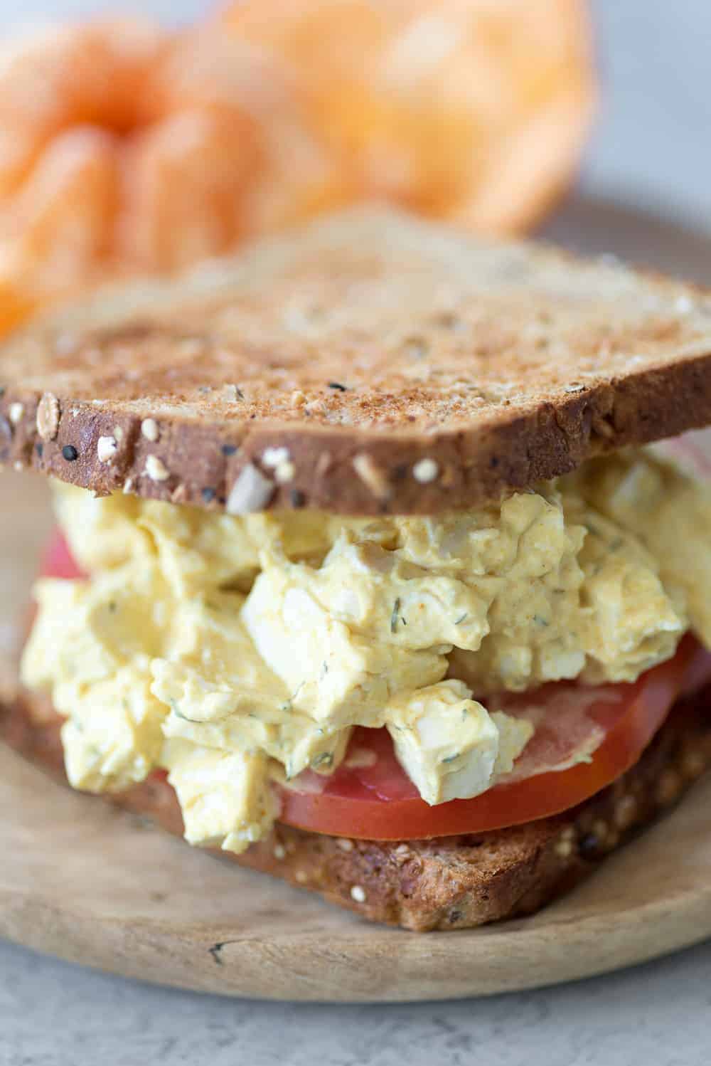 Vegan Egg Salad Sandwich 5 Vegan Egg Salad Sandwich Made With Tofu