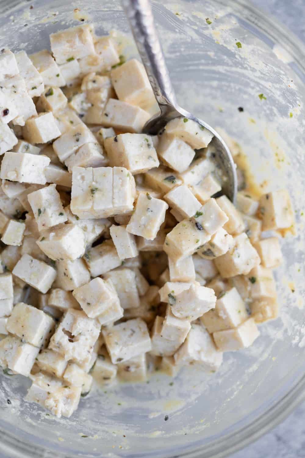 Vegan Tofu Feta Recipe