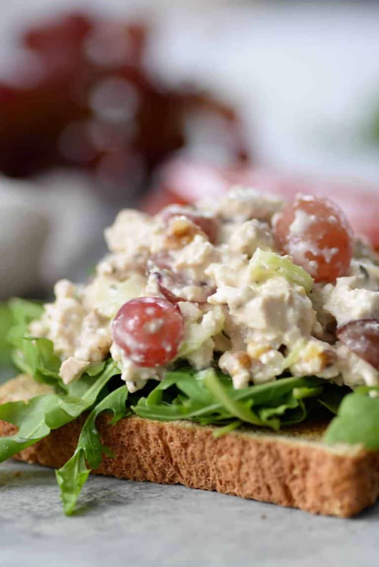 Tofu Chicken Salad Sandwich + Video Delish Knowledge