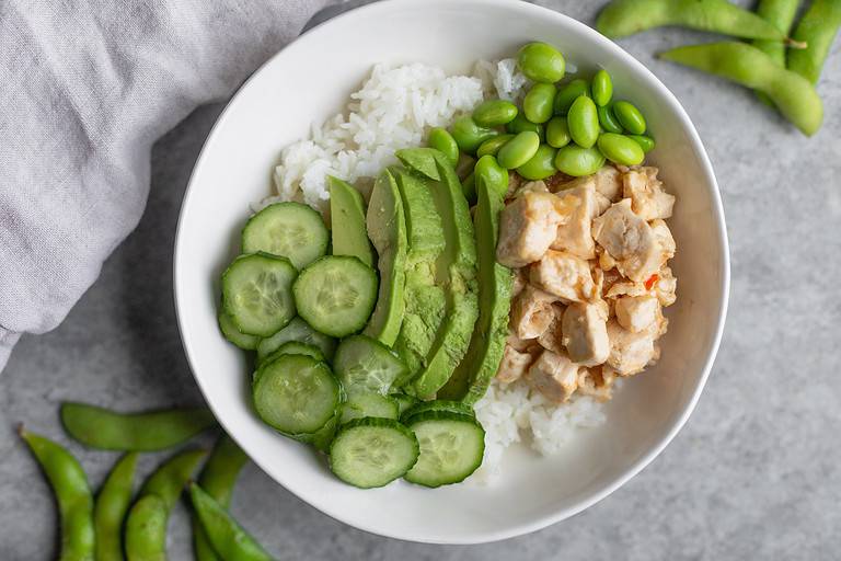 Tofu Poke Bowl - Delish Knowledge