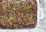 Vegan Sprinkle Brownies