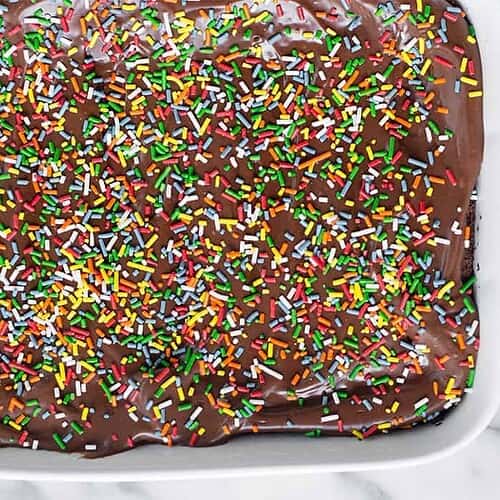 Vegan Sprinkle Brownies