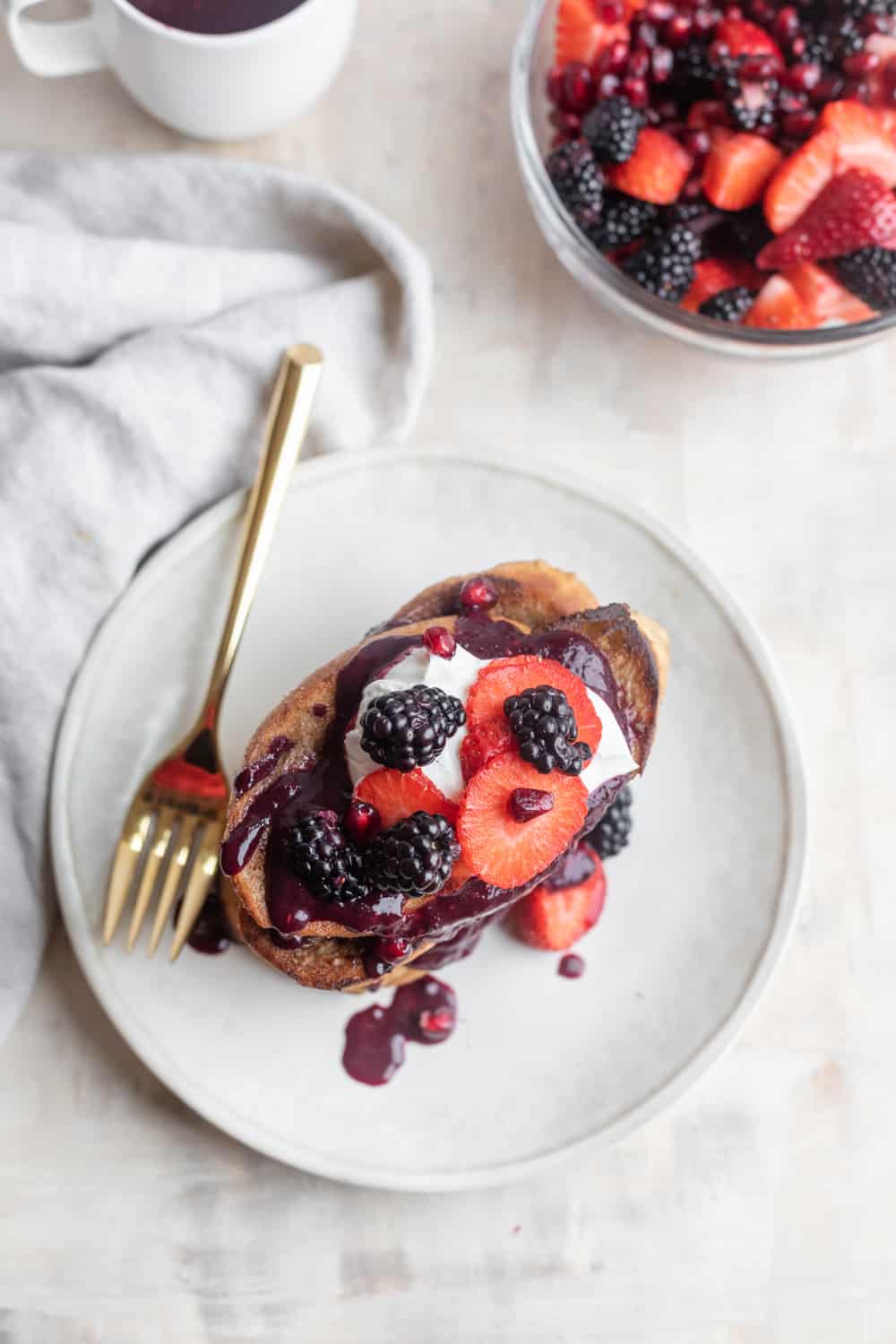 Triple Berry Syrup For French Toast