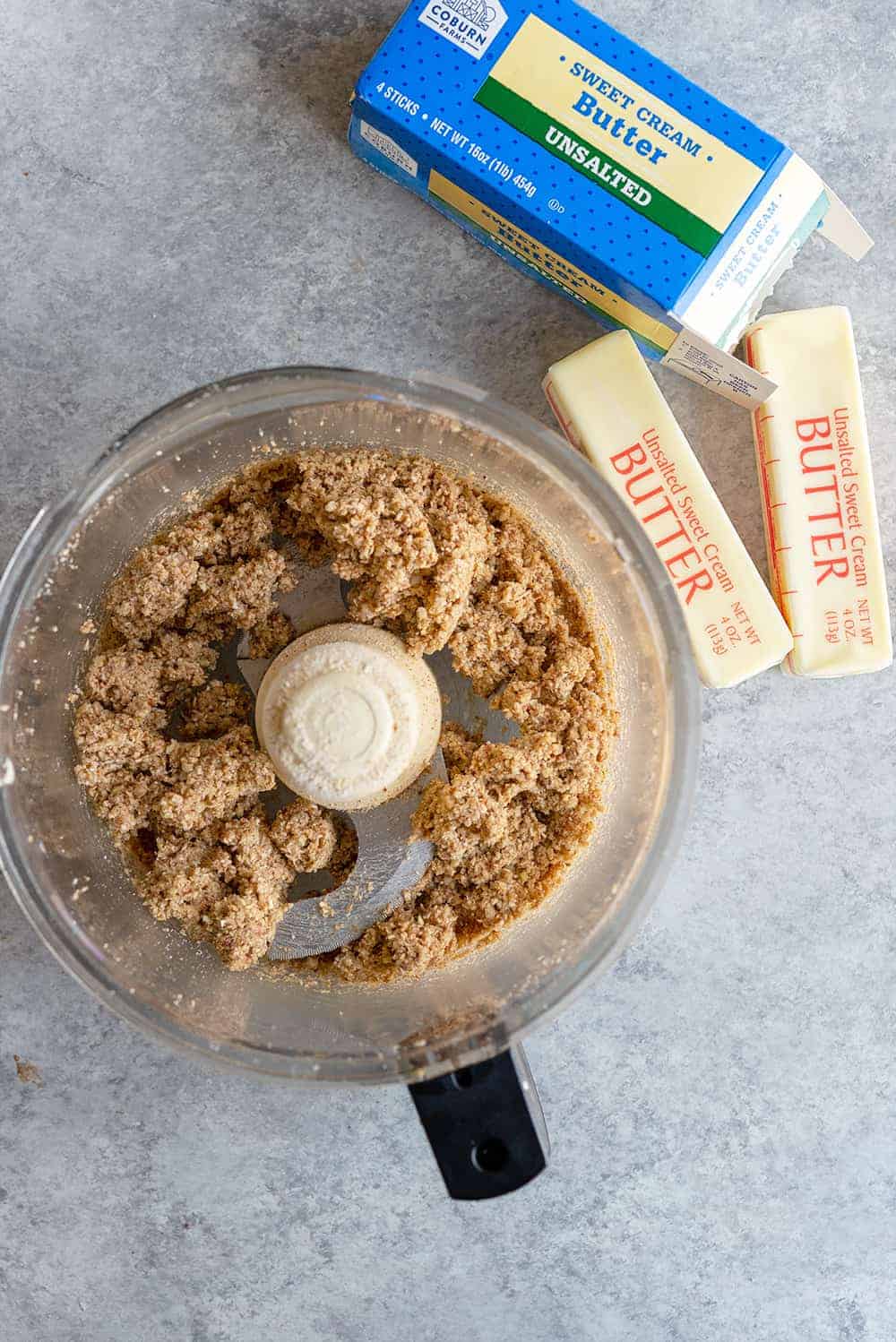 oat crumble for twice baked sweet potatoes