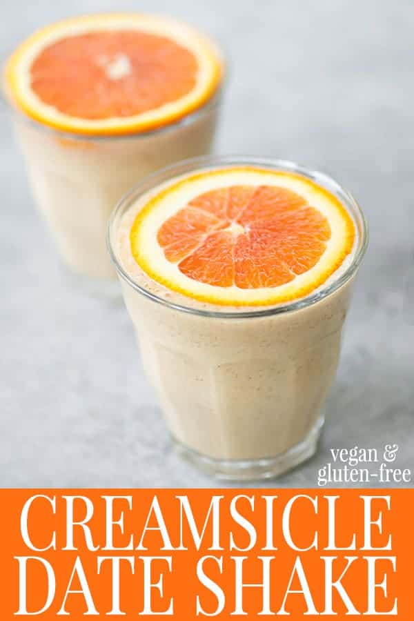 creamsicle date shake