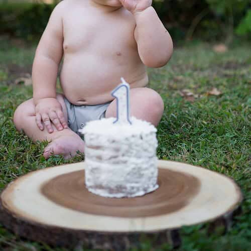 Healthy Vegan Smash Cake