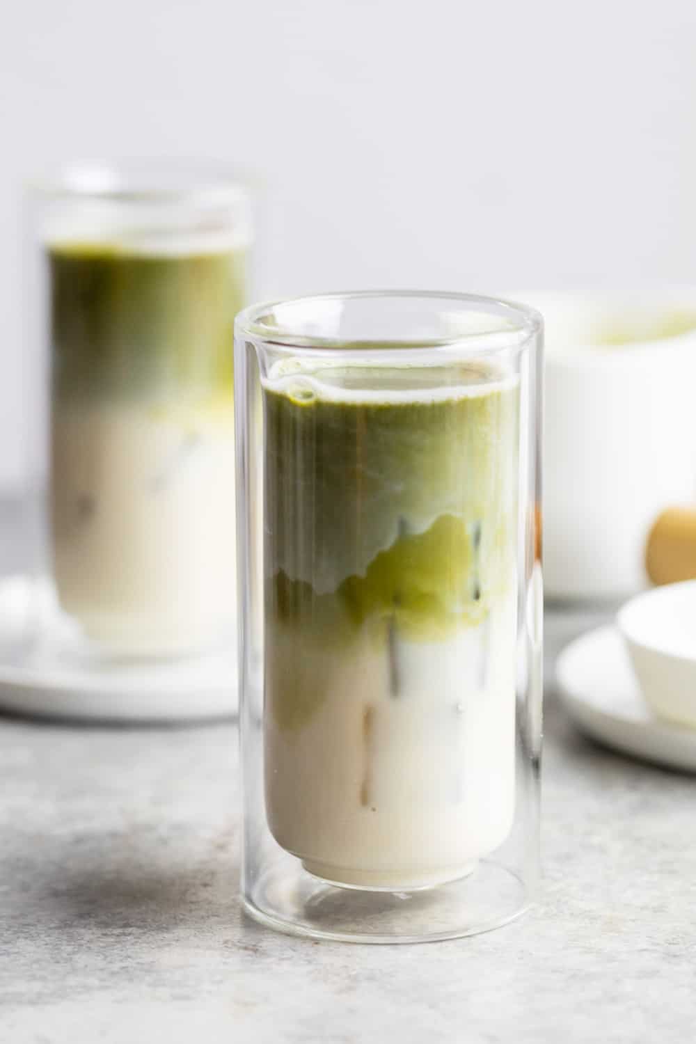 Iced Vanilla Matcha Latte