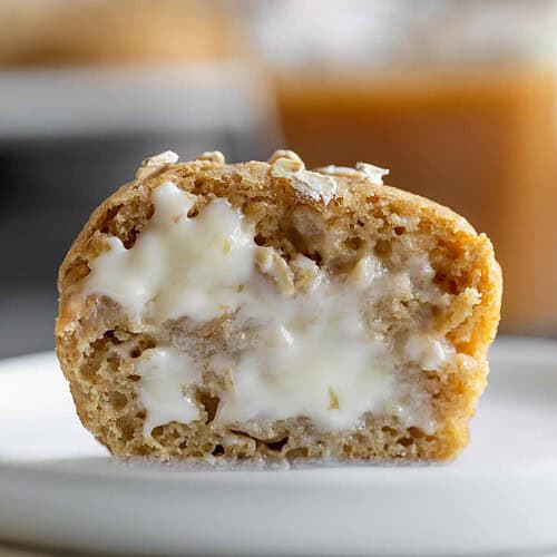 Close Up Photo Of Applesauce Muffin With Butter