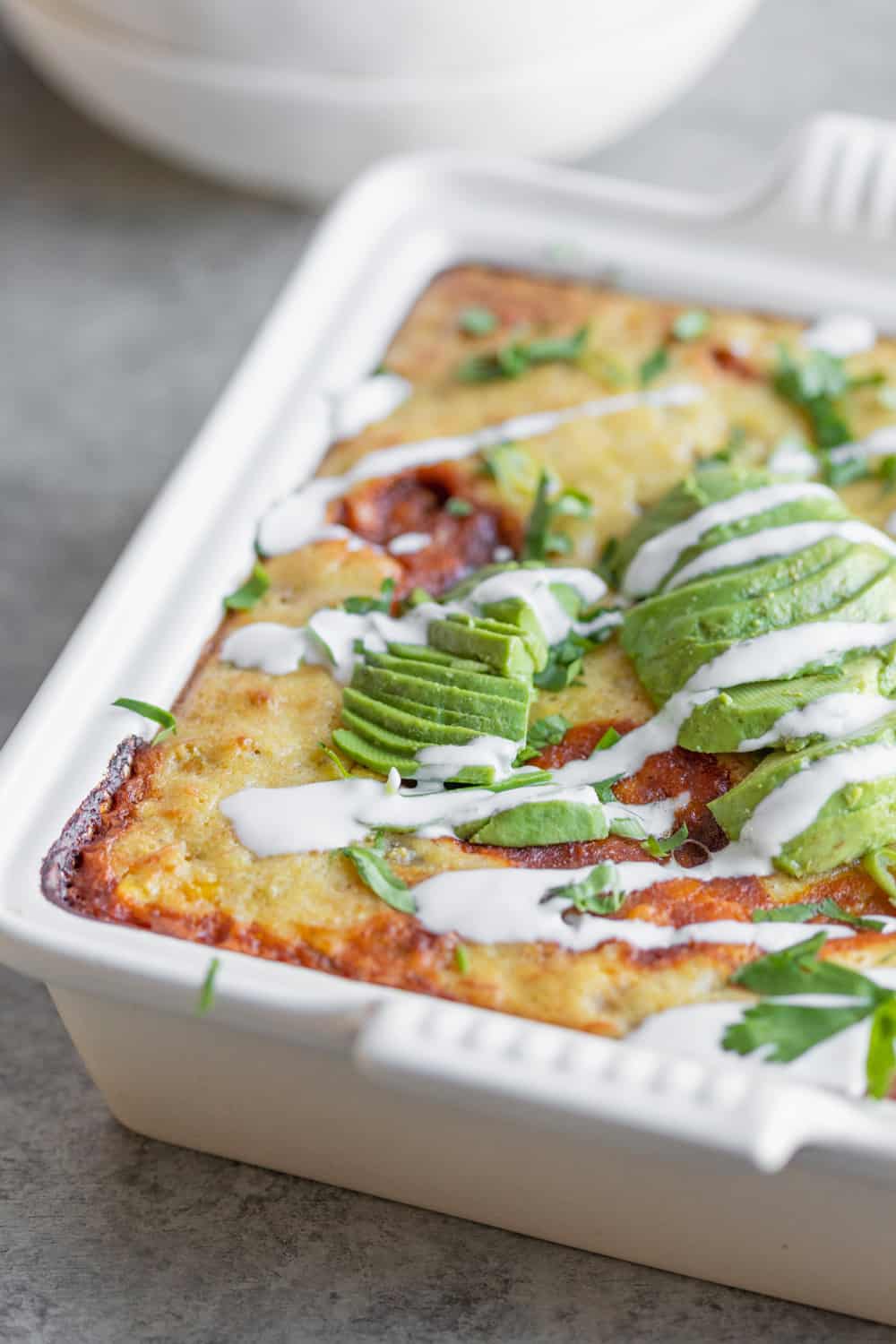 Vegan Black Bean Tamale Pie