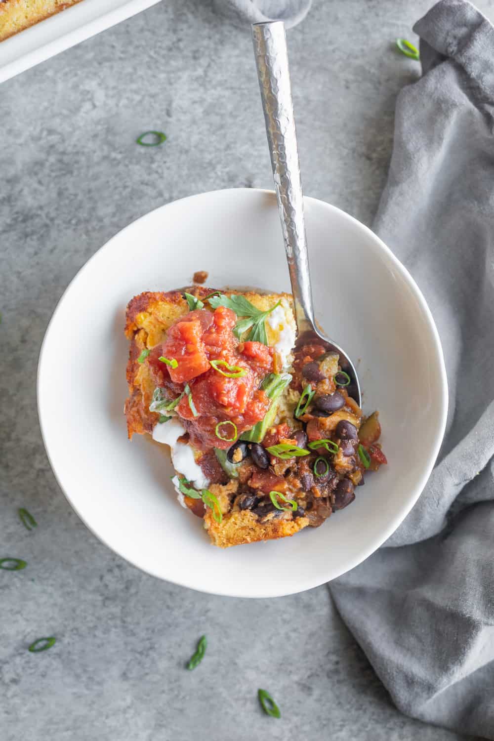 Tamale Pie With Black Beans