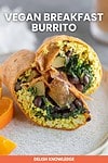 Vegan Breakfast Burrito