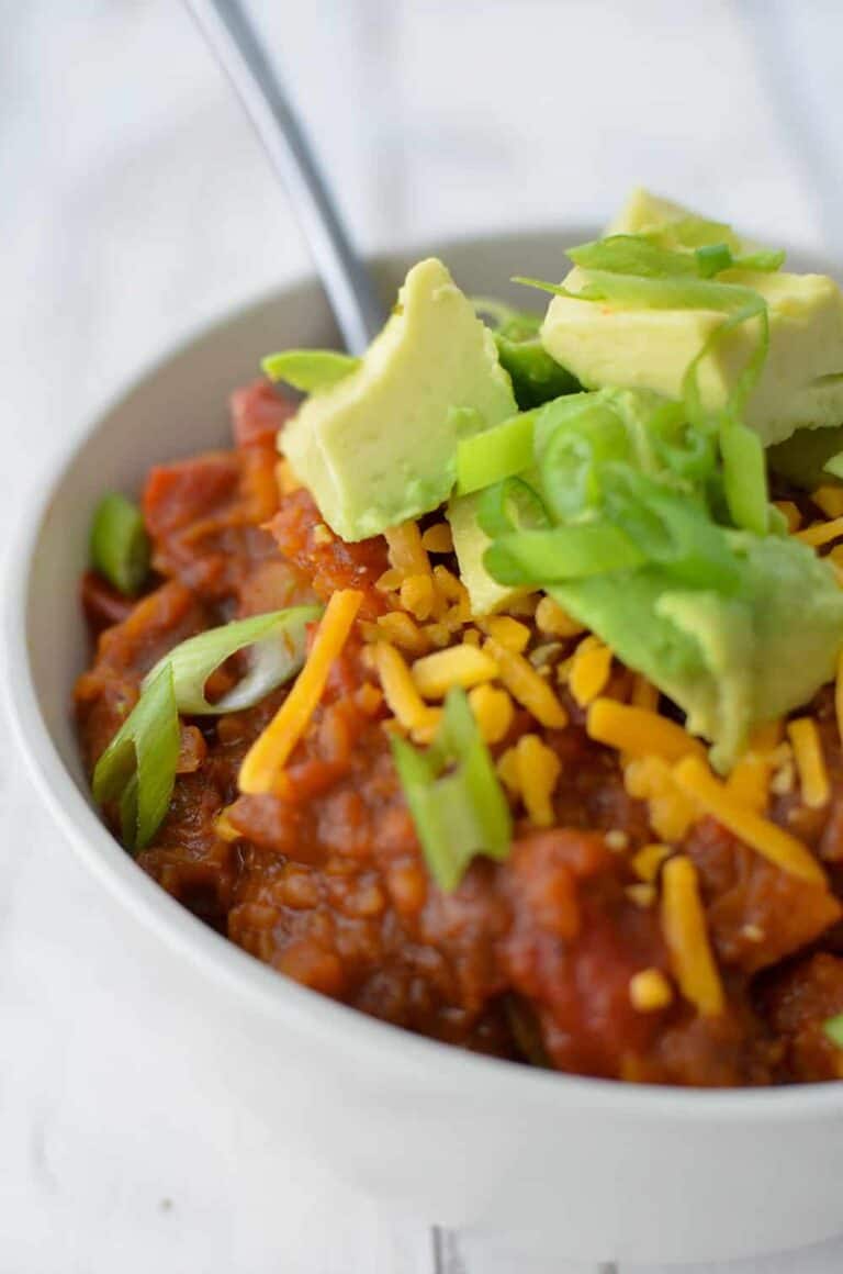 Slow Cooker Vegan Black Bean Chili