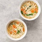 Vegan Chicken-Less Soup