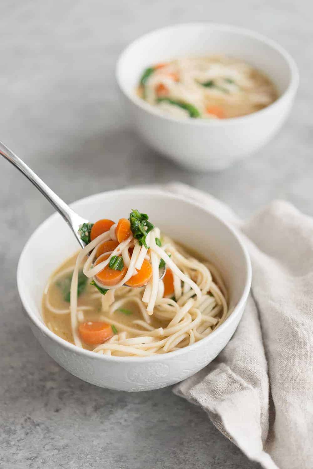 Vegan Chicken-Less Soup