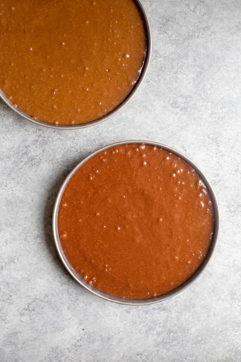 Chocolate Cake In Pans