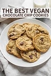 vegan chocolate chip cookies