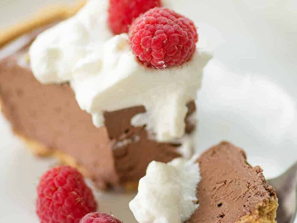 vegan chocolate peanut butter pie