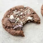 vegan chocolate peppermint cookies