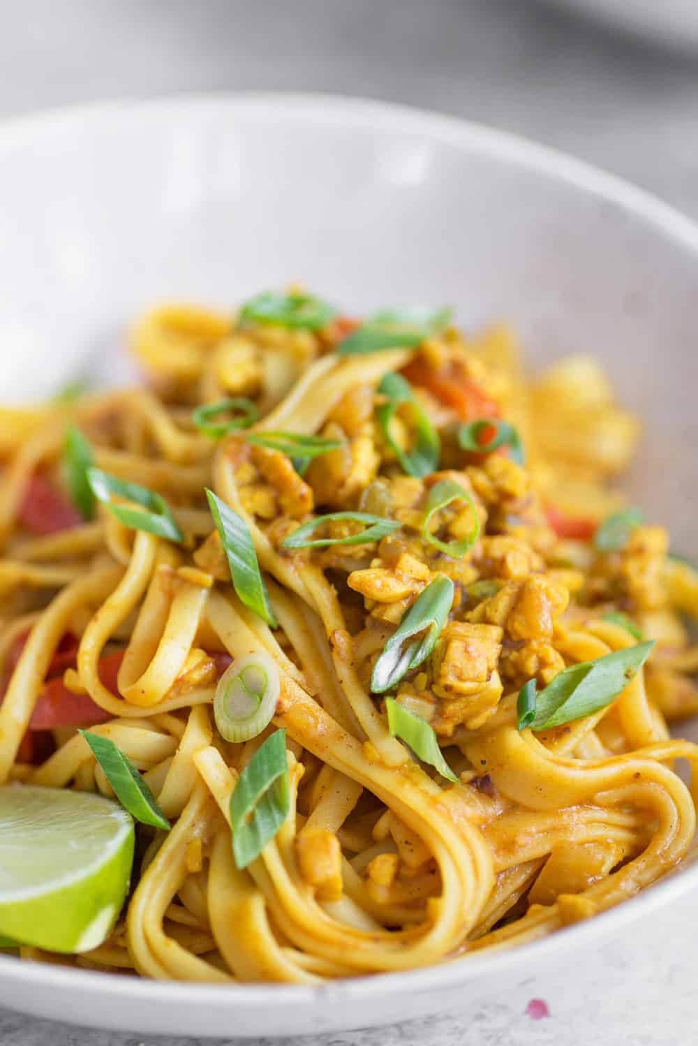 Vegan Curry Noodles Recipe - Delish Knowledge