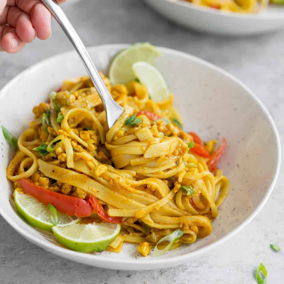 Vegan Curry Noodles