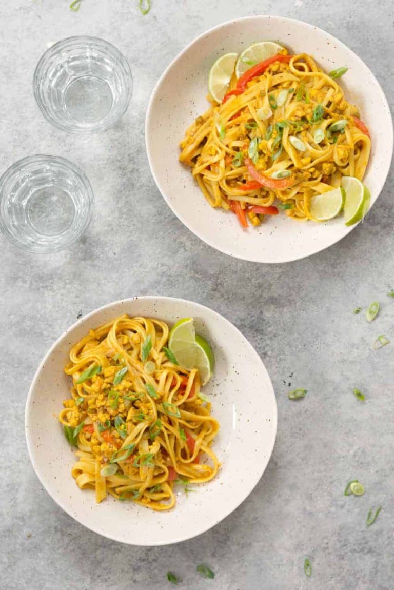 Vegan Curry Noodles Recipe Delish Knowledge