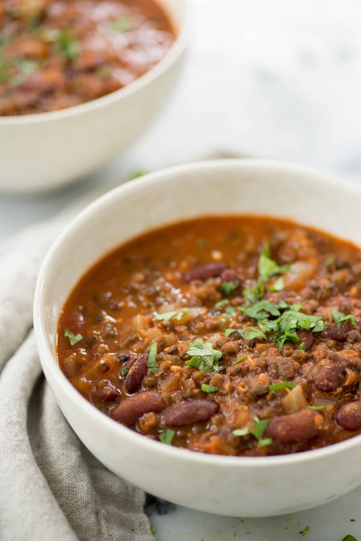 Vegan Indian Dal Chili! You Are Going To Love This Masala Spiced Chili. Vegan And Gluten-Free. | Www.delishknowledge.com