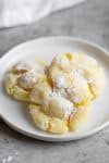 Lemon Crinkle Cookies