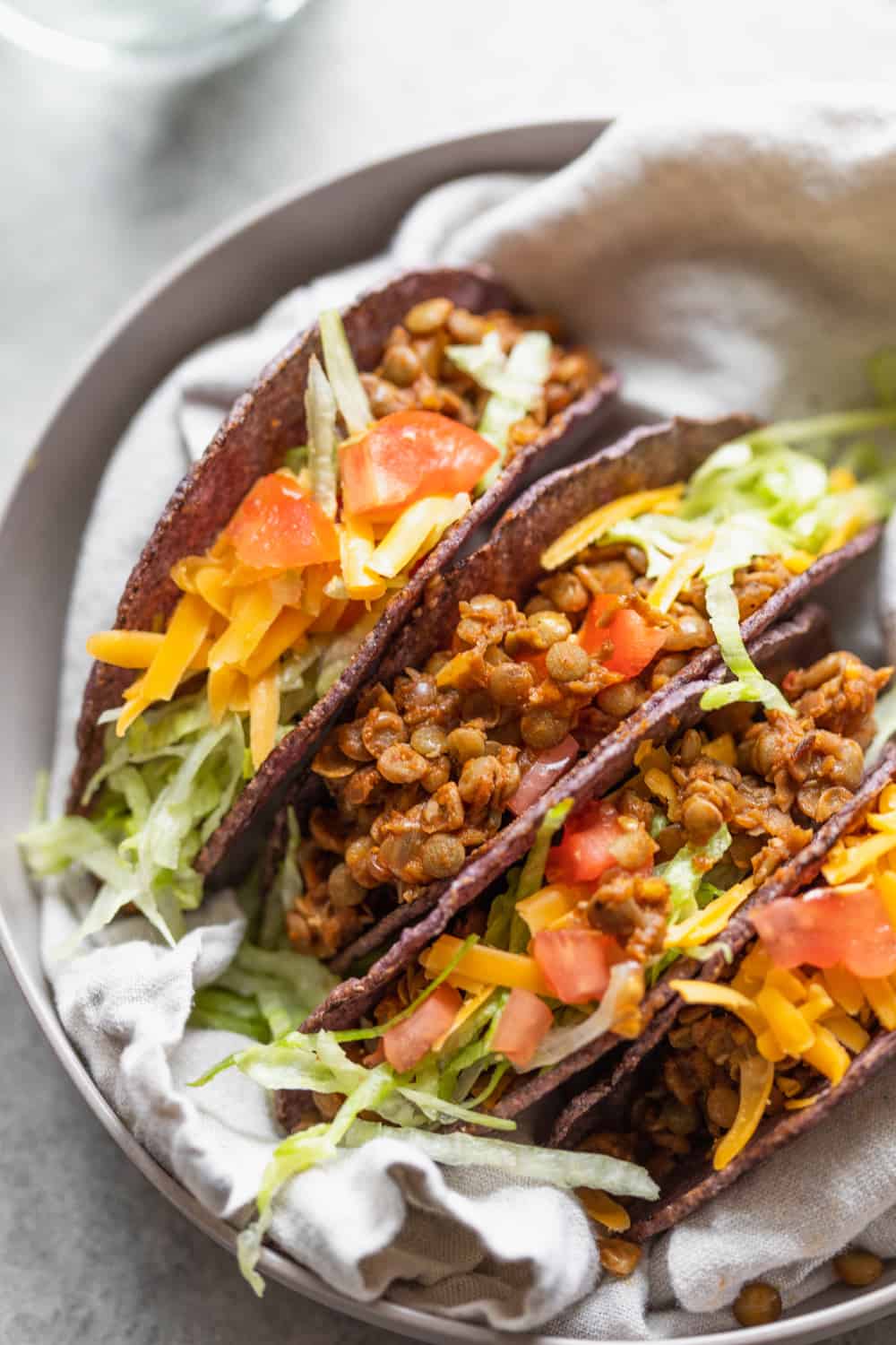 Vegan Tacos With Lentils 