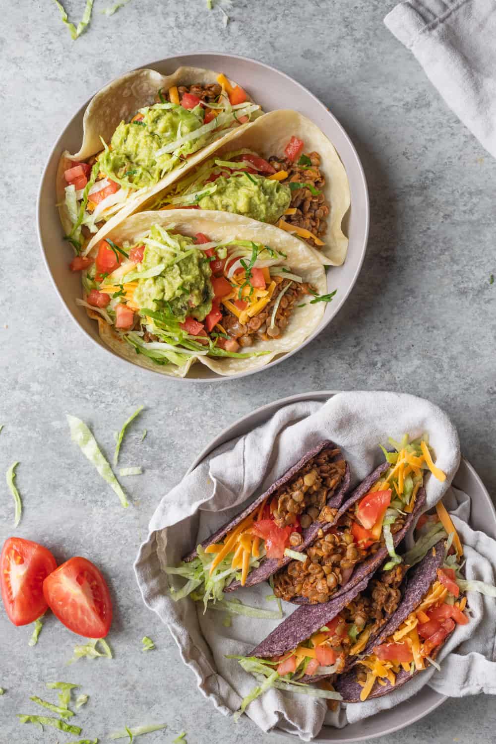 Plant-Based Tacos With Lentils