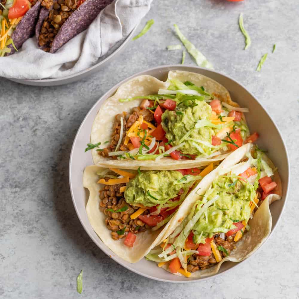 Vegan And Gluten-Free Lentil Tacos 