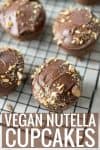 vegan nutella cupcakes