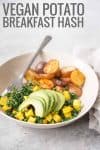 vegan potato breakfast hash