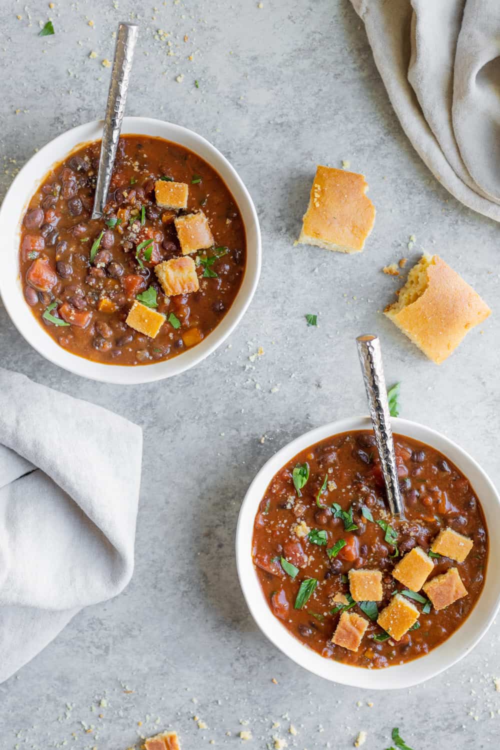 Pumpkin Chili With Black Beans